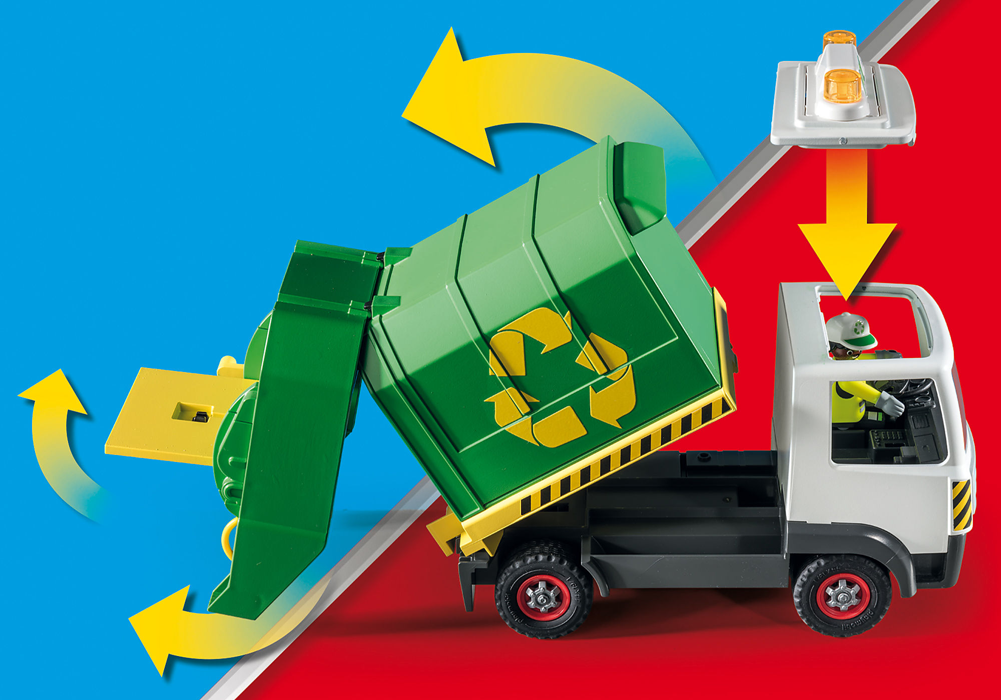 Recycling Truck - 71234 | PLAYMOBIL®